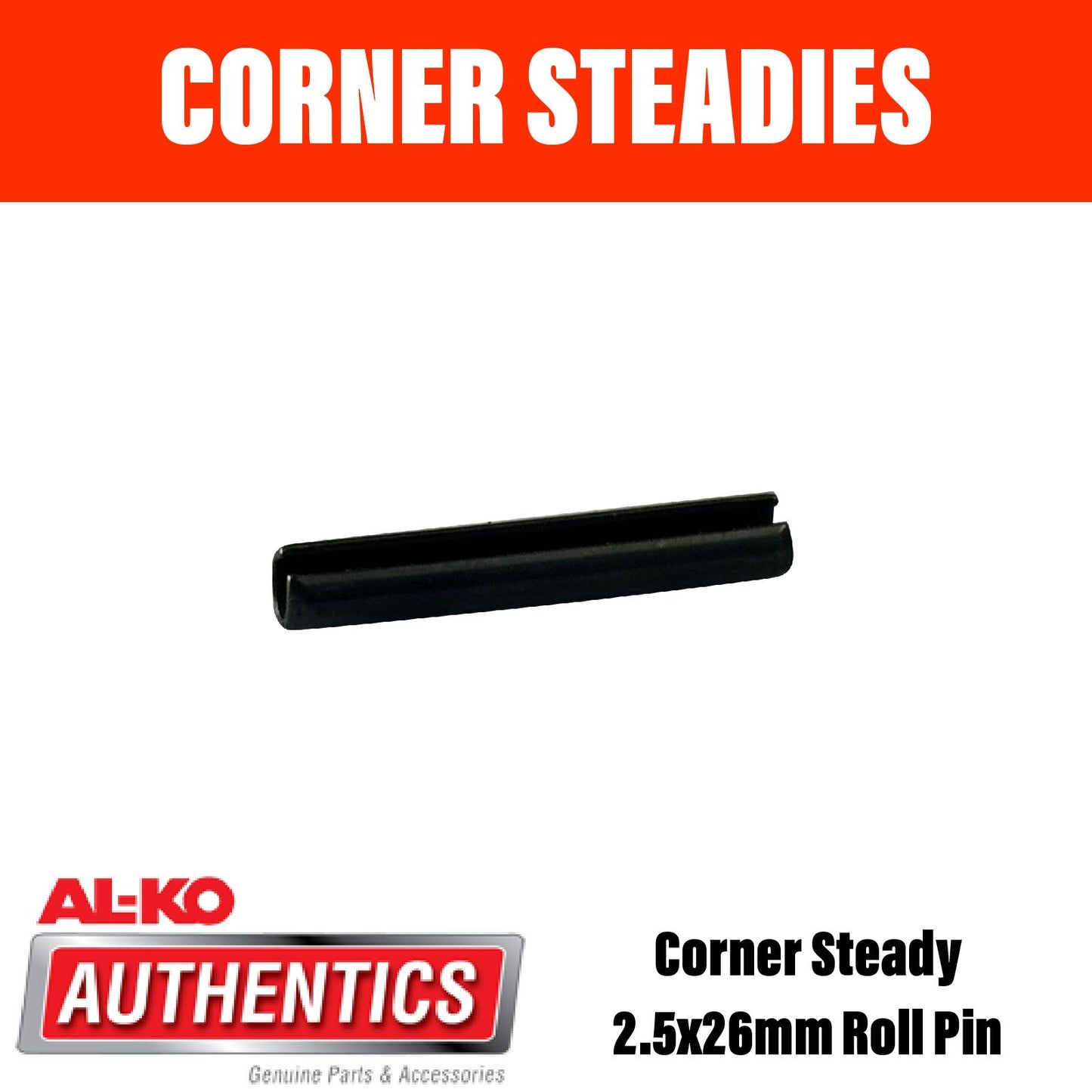 AL-KO Corner Steady 2.4mm x 26mm Roll Pin