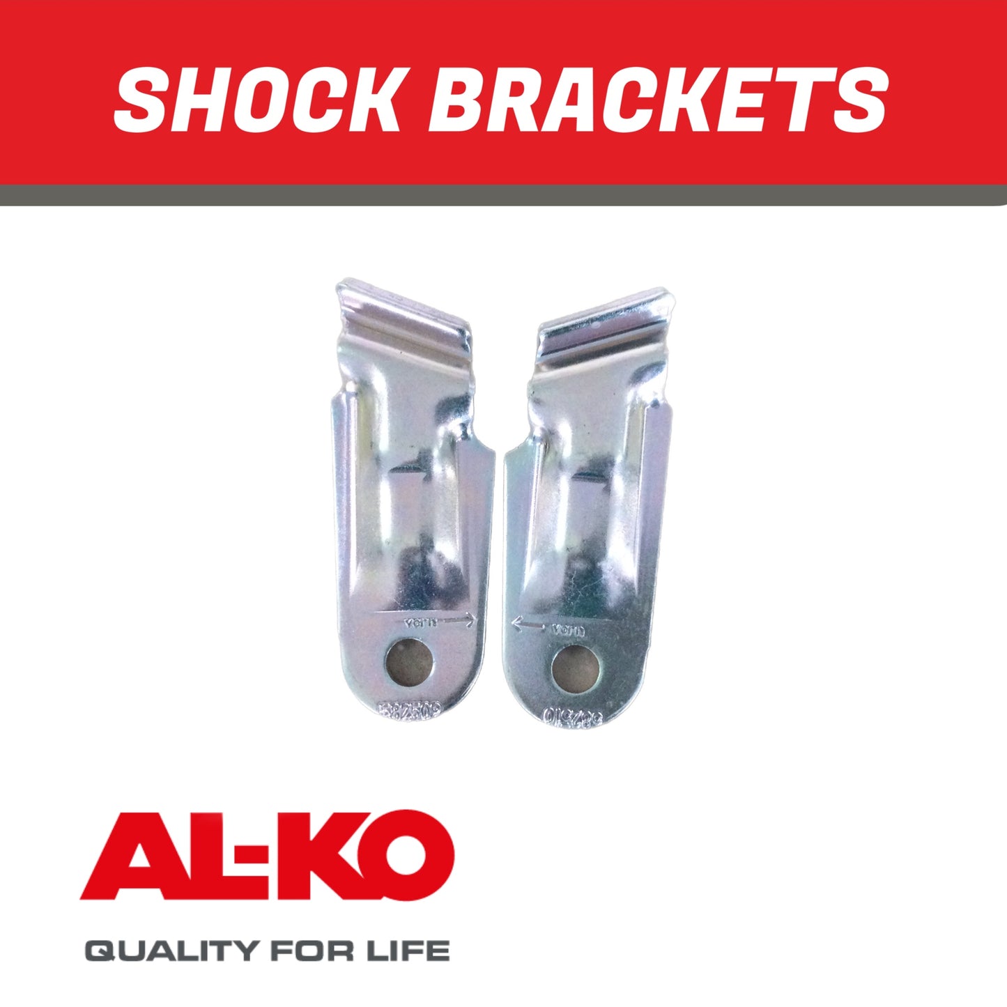 IRS Shock Absorber Bracket Pair