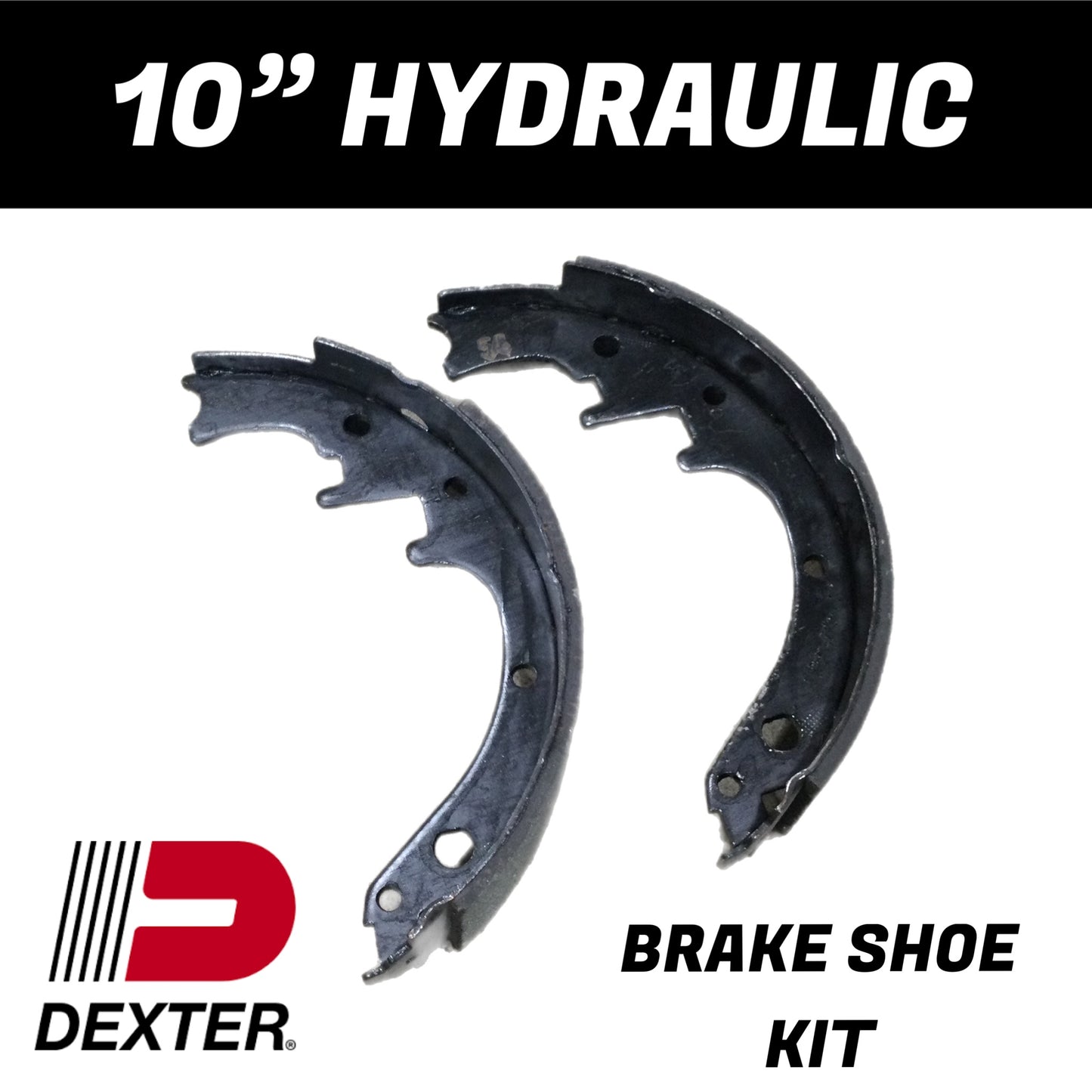 Dexter 10" Hydraulic Brake Shoe Kit