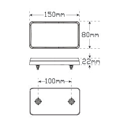 LED AUTOLAMPS 151 SERIES LED LIGHTS