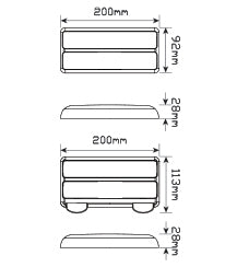 LED AUTOLAMPS 207 SERIES Marine LED Lights