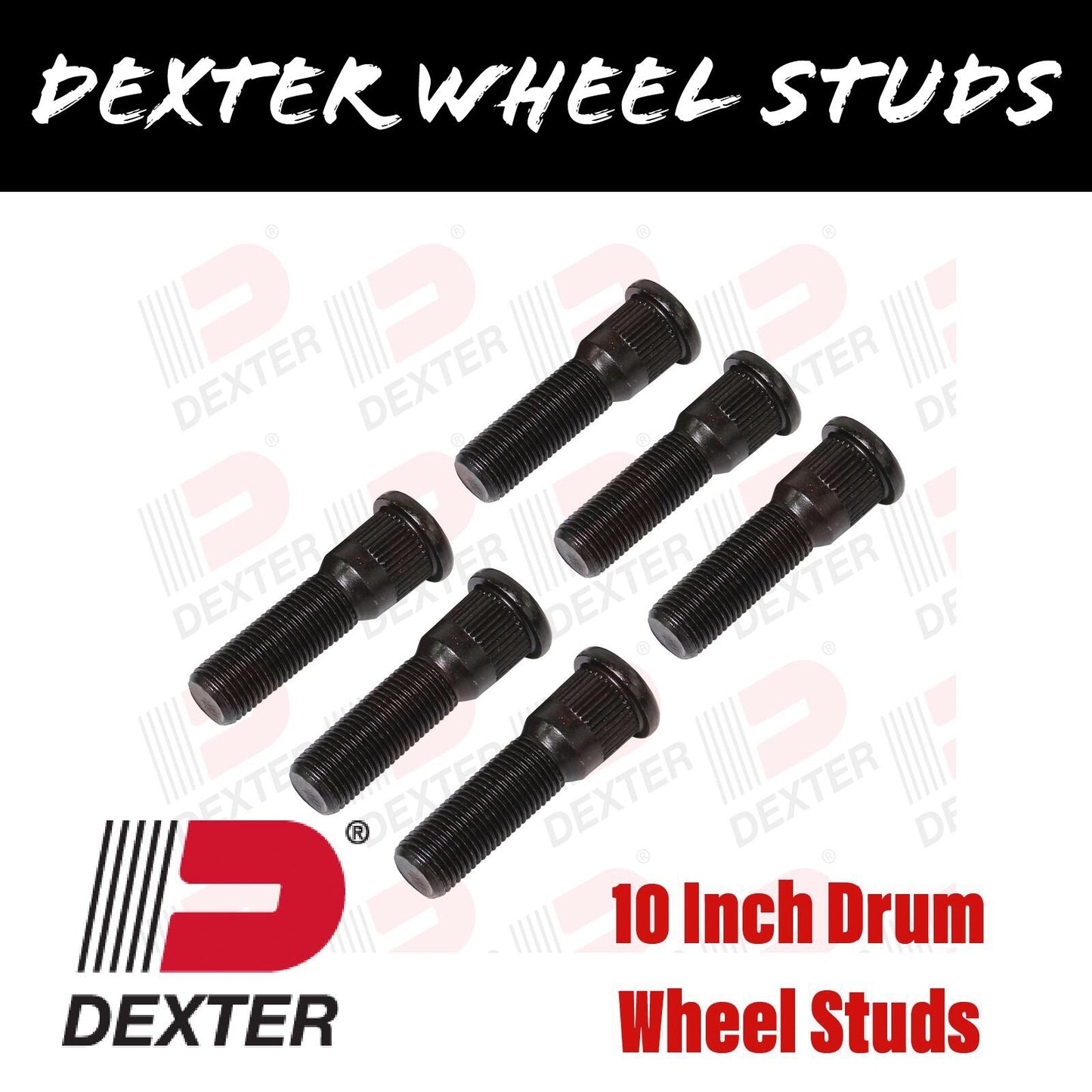 DEXTER 10 INCH DRUM WHEEL STUDS