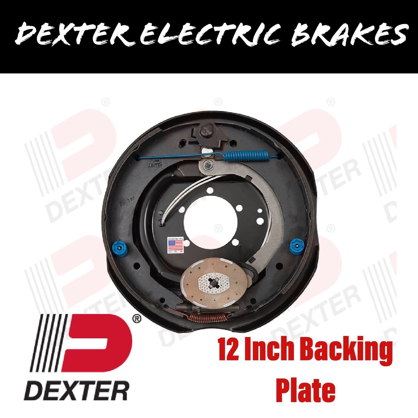 DEXTER 12 INCH COMPLETE BACKING PLATE