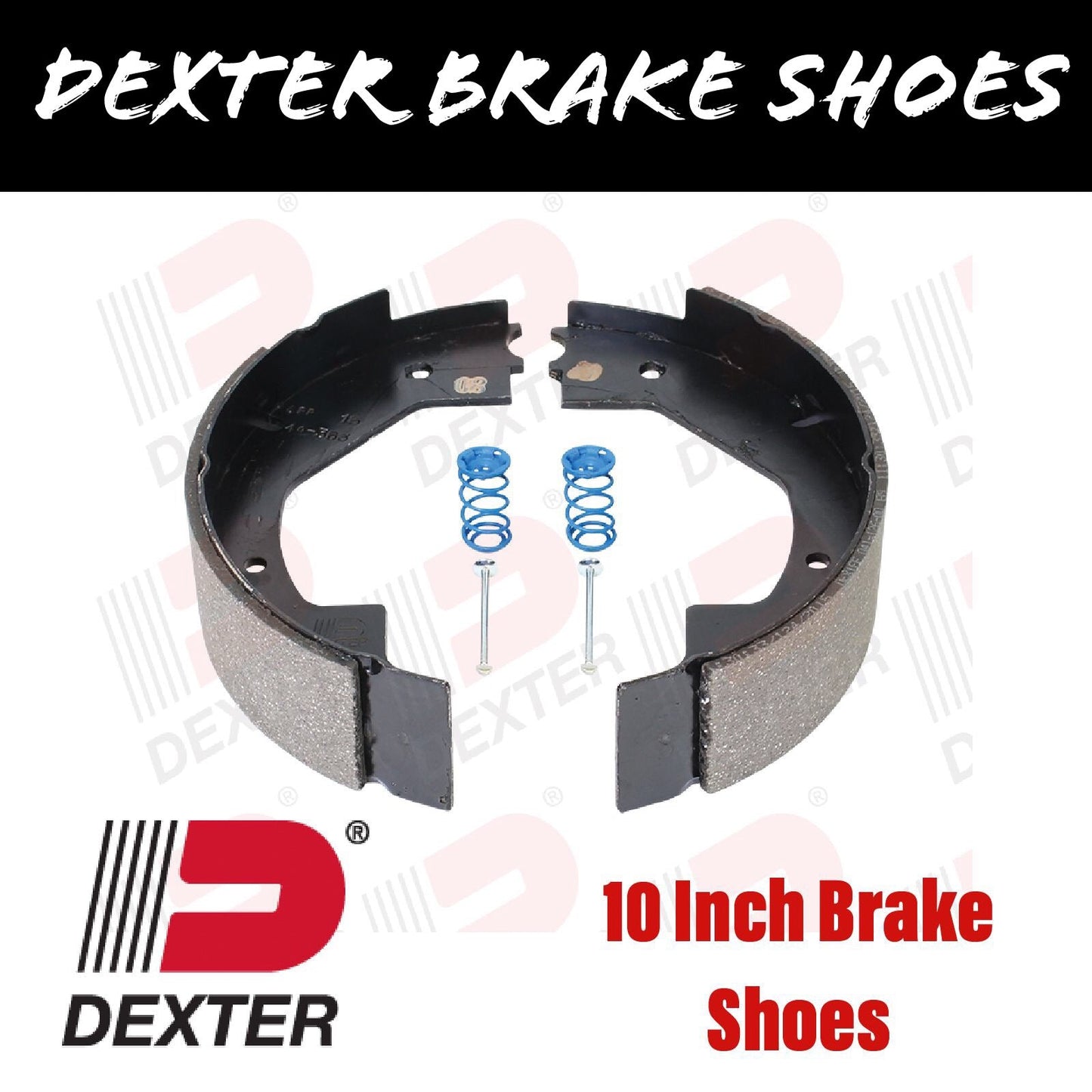 DEXTER 10 INCH BRAKE SHOES