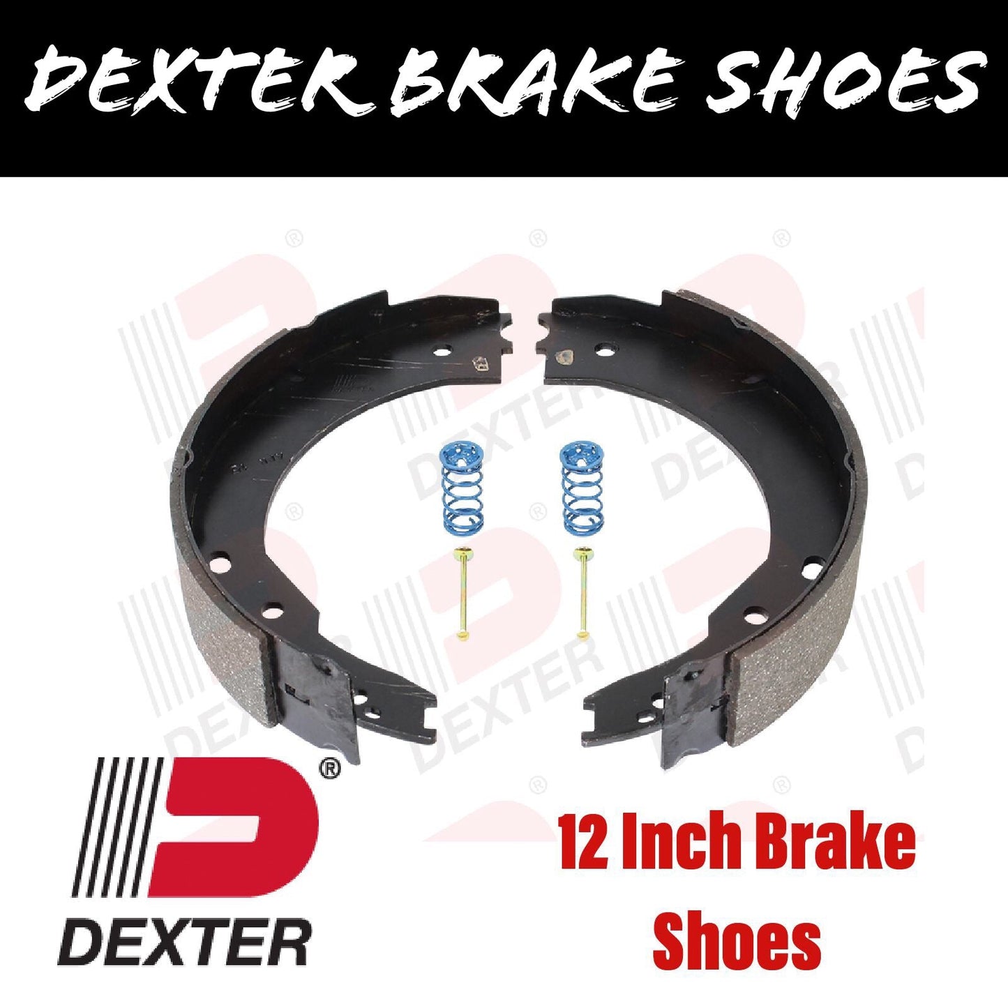 DEXTER 12 INCH BRAKE SHOES