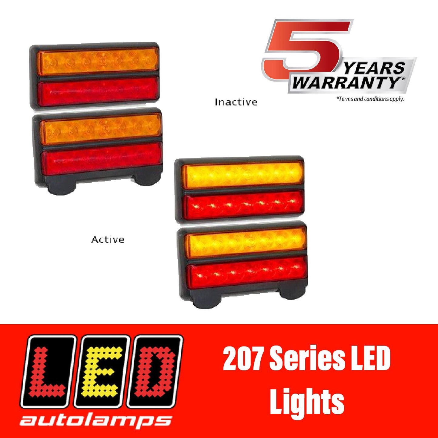 LED AUTOLAMPS 207 SERIES Marine LED Lights