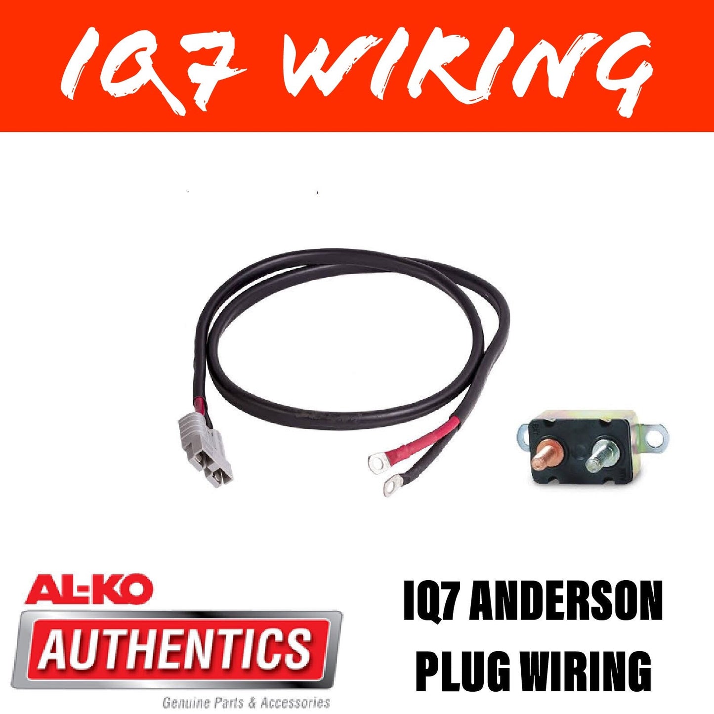 AL-KO IQ7 ANDERSON PLUG Wiring Loom