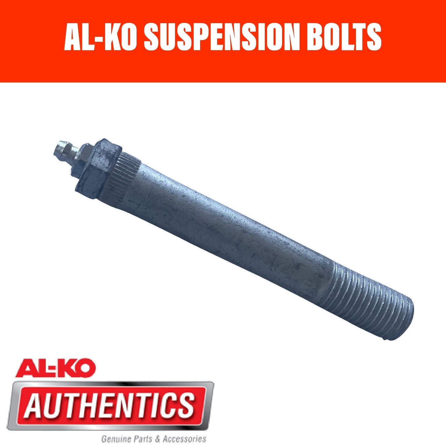 AL-KO M16 Outback Shackle Bolt Zinc Plated Greaseable