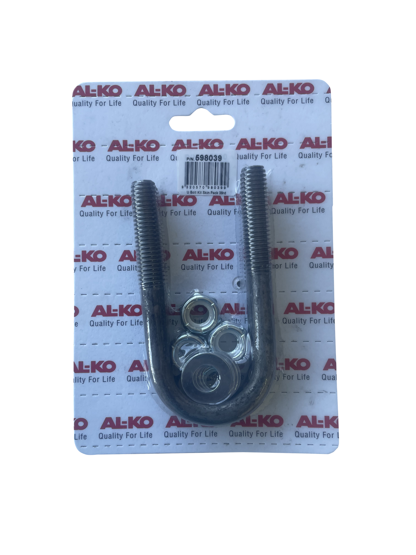 AL-KO 39mm x 115mm U-Bolt Kit