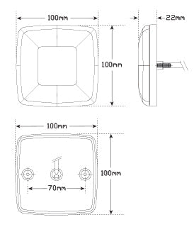 LED AUTOLAMPS 98 Series LED Lights