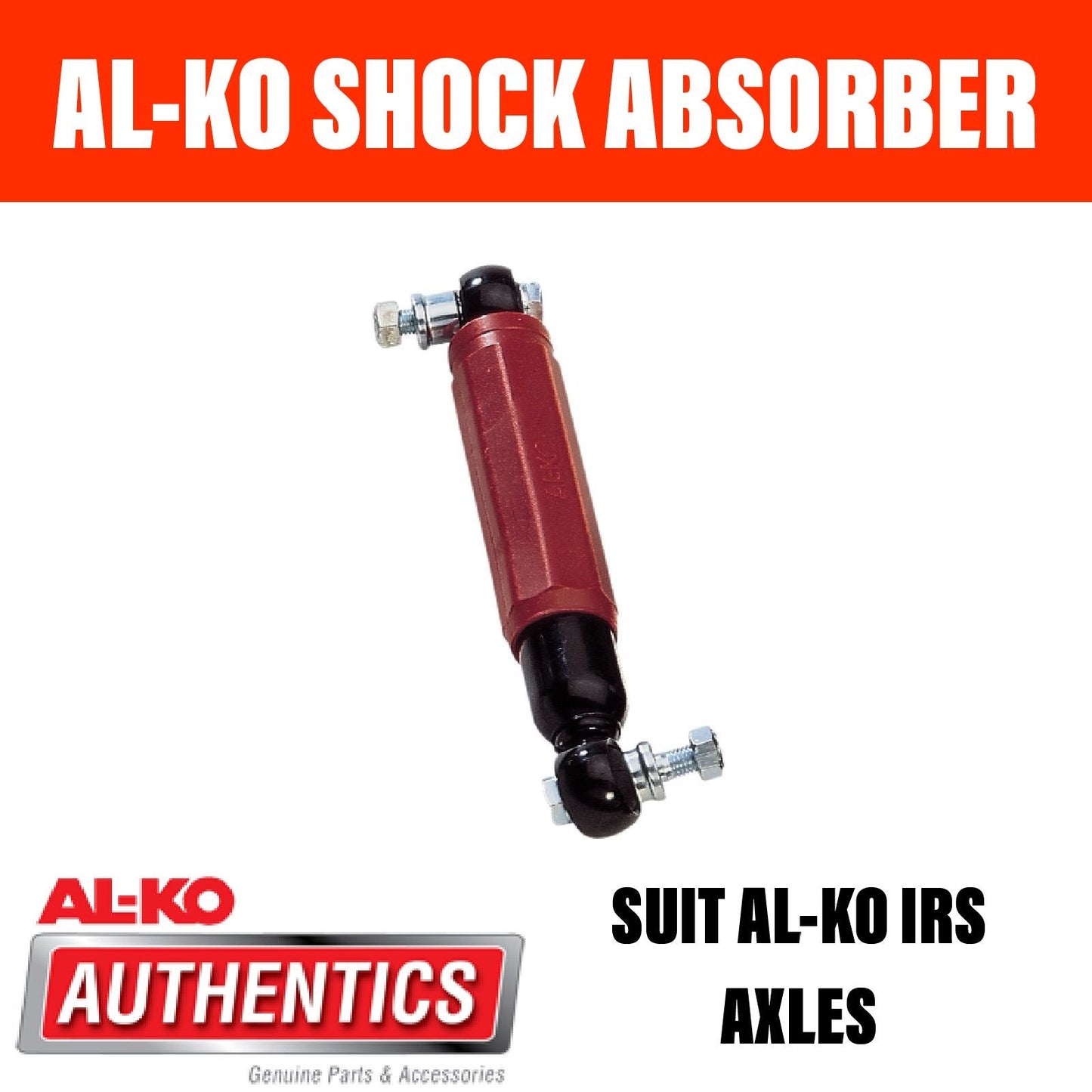 AL-KO OCTAGON SHOCK ABSORBER RED