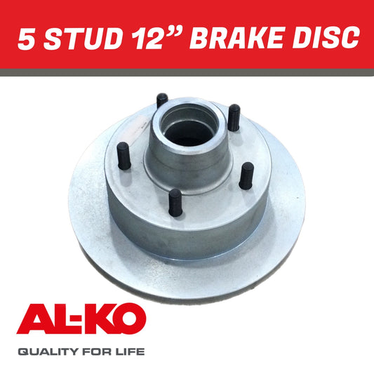 AL‑KO 2 Ton Brake Disc Hub – 5 Stud LandCruiser Pattern (P/N 43218)