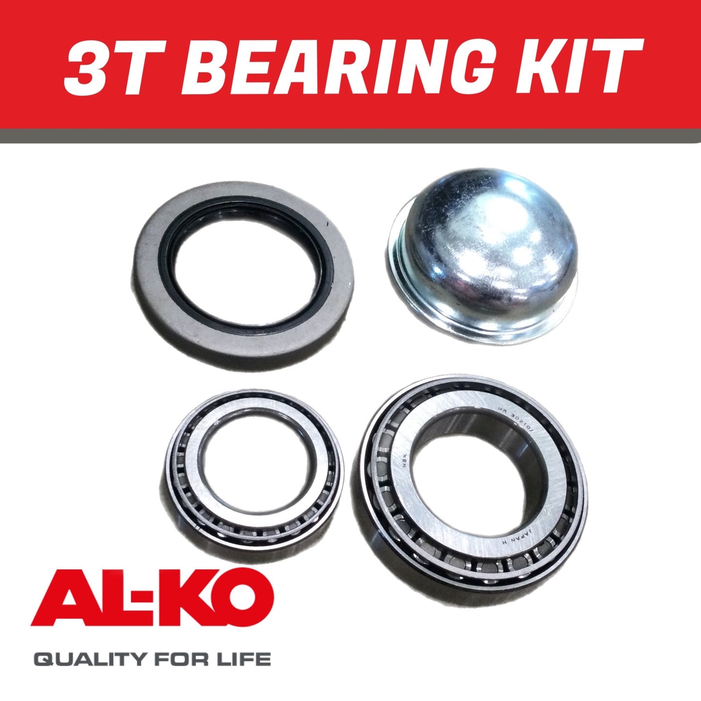 AL-KO 3T Japanese Wheel Bearing Kit – 3 Tonne Trailer Axles
