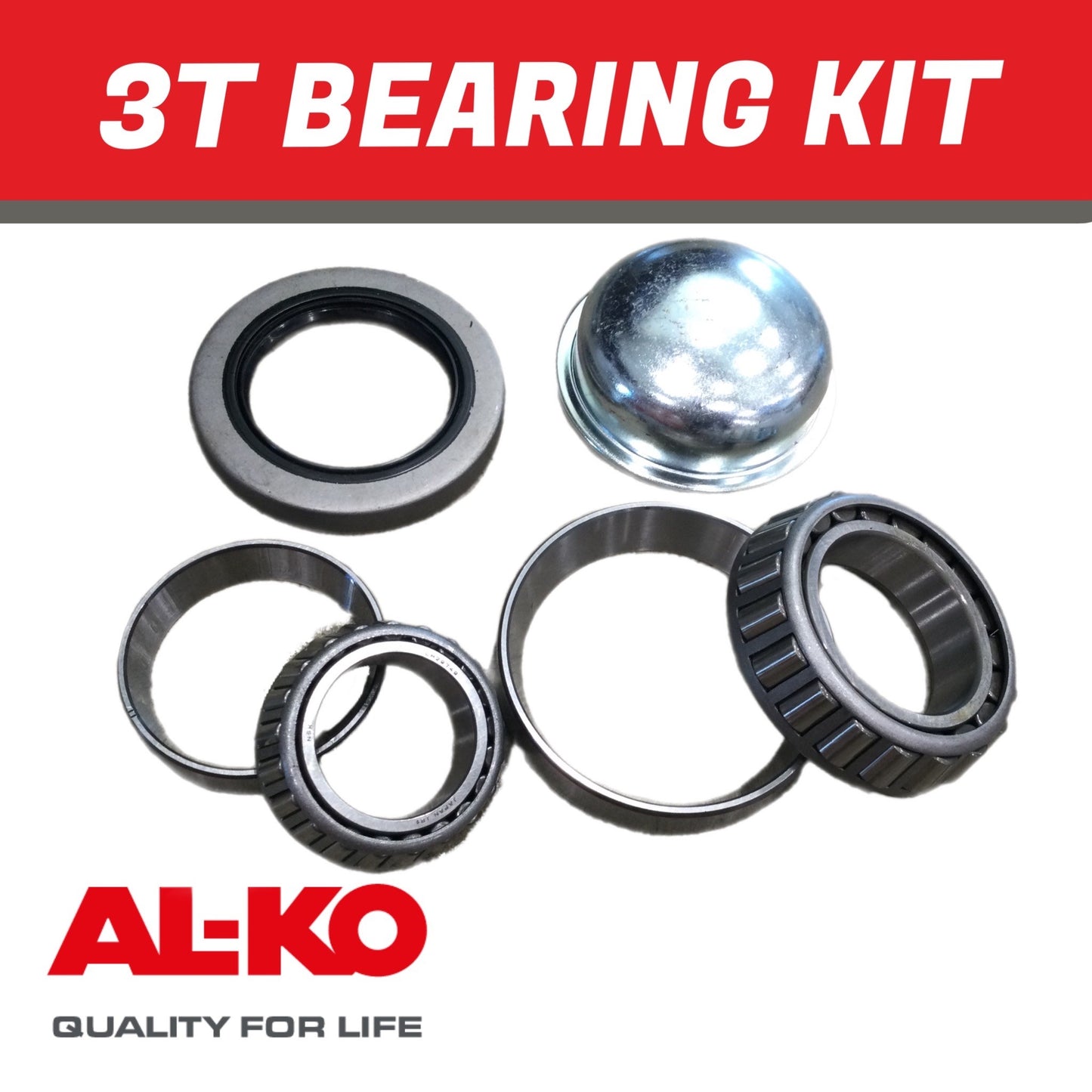 AL-KO 3T Japanese Wheel Bearing Kit – 3 Tonne Trailer Axles