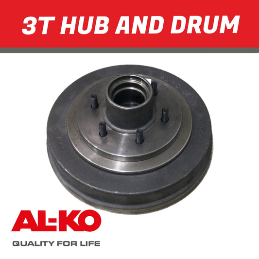 AL-KO 3T Hub and Drum Assembly