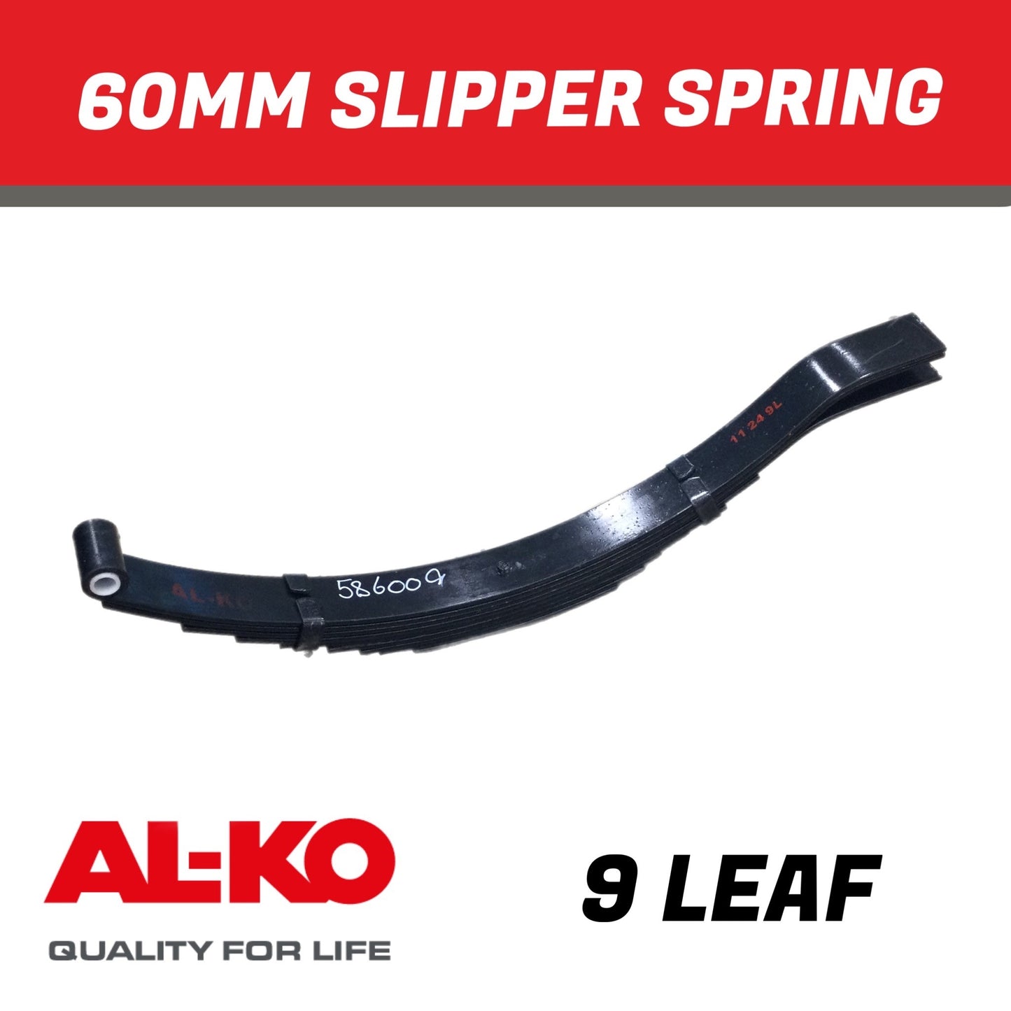 AL-KO 9 Leaf 765MM 60MM Leaf Spring