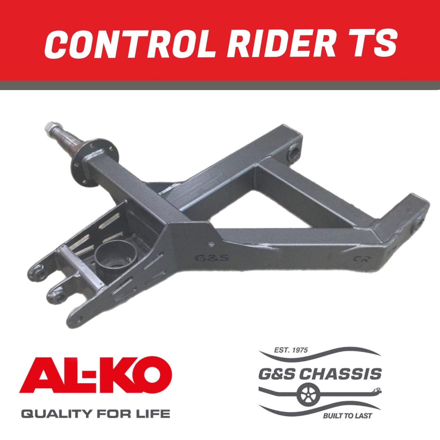 G&S Control Rider TS Trailing Arm – Dexter Bearing Profile