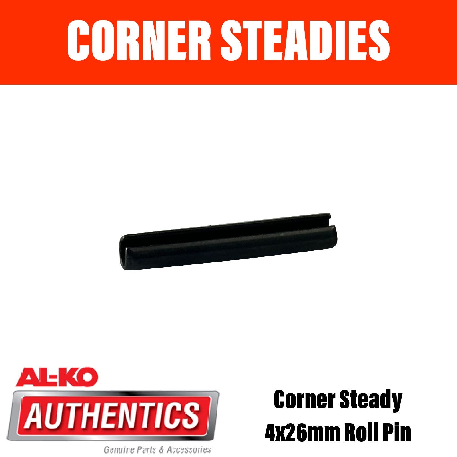 AL-KO Corner Steady 4mm x 26mm Roll Pin – Brisbane AL-KO