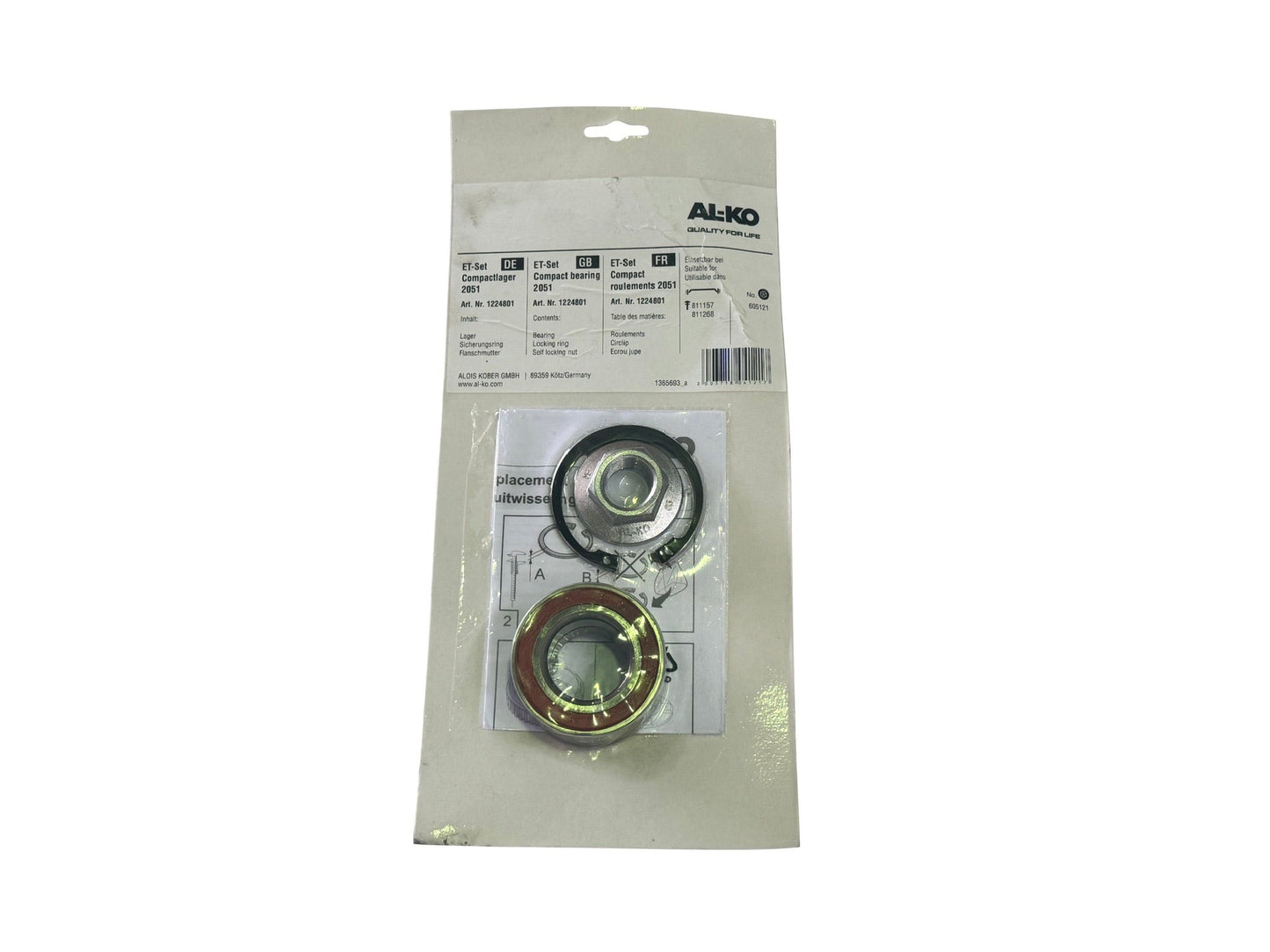 AL-KO 2051 Euro Bearing Kit 91224801