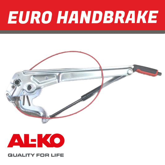 AL-KO Handbrake Lever and Gas Strut Assembly