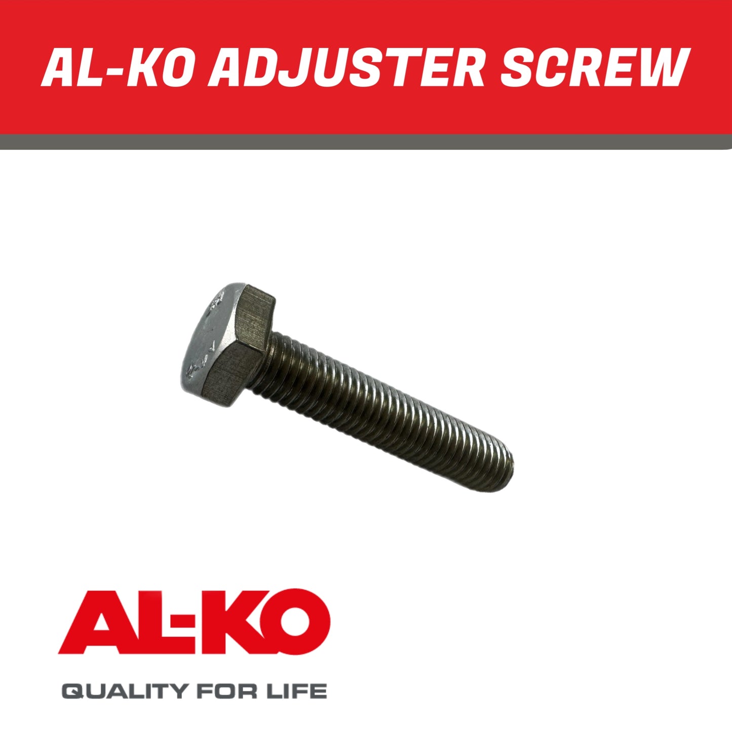 Brake Adjuster Screw M10x50 Suit AL-KO Mechanical Caliper