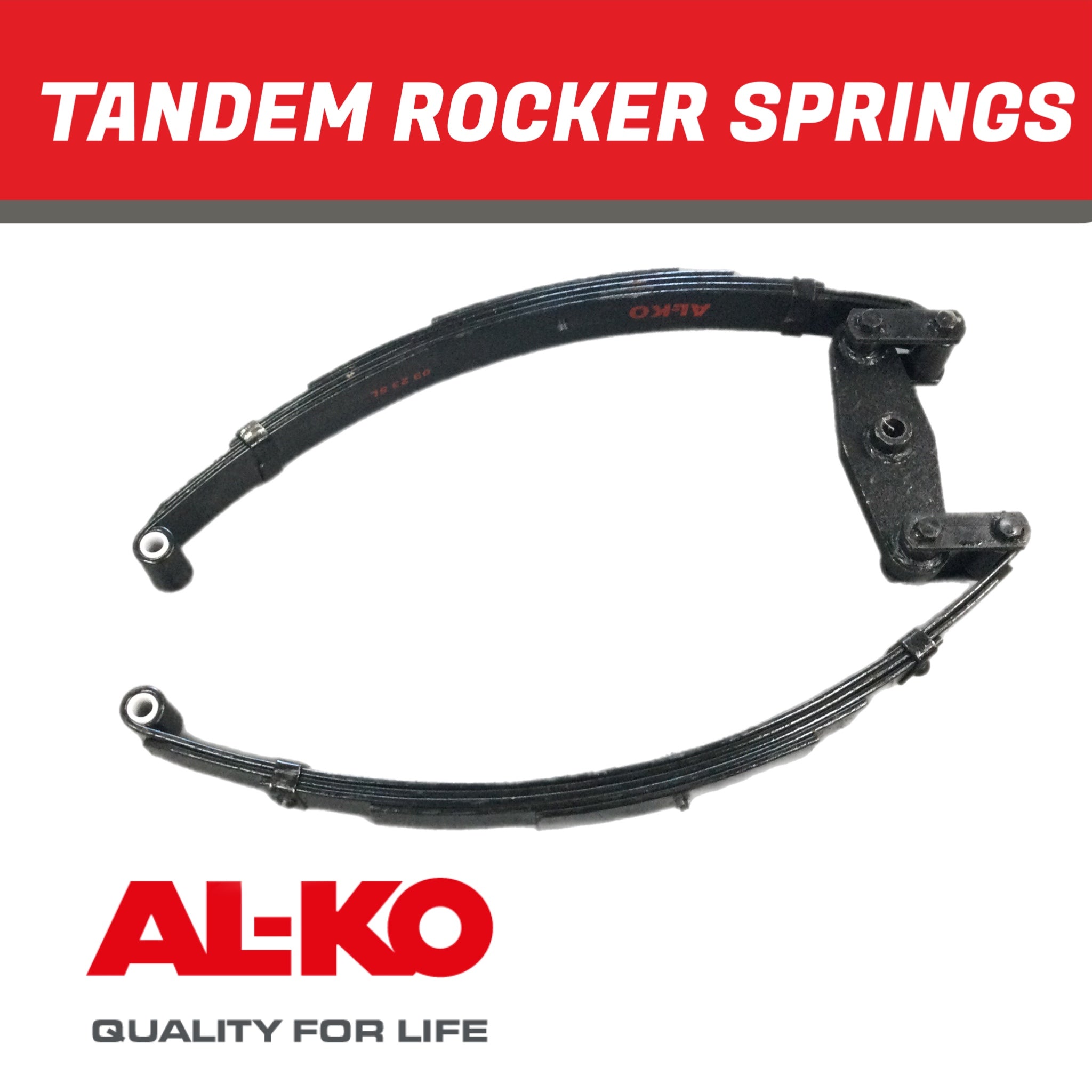 AL-KO 6 Leaf Tandem Rocker Spring Set – Brisbane AL-KO