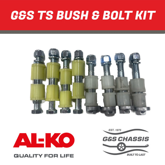 G&S Control Rider TS Bush Kit Tandem Axle Kit