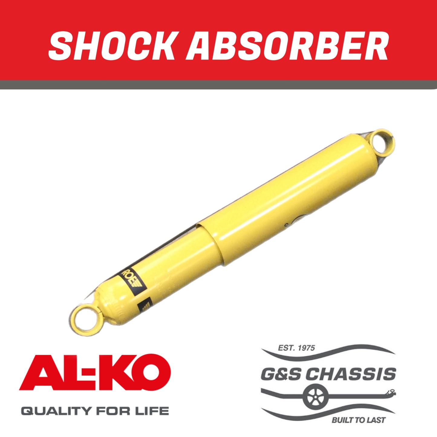 G&S Control Rider Yellow Monroe Shock Absorber