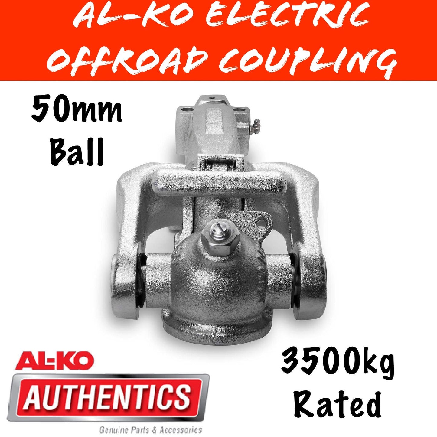 ALKO  OFFROAD 50MM BALL COUPLING 3500KG Rated