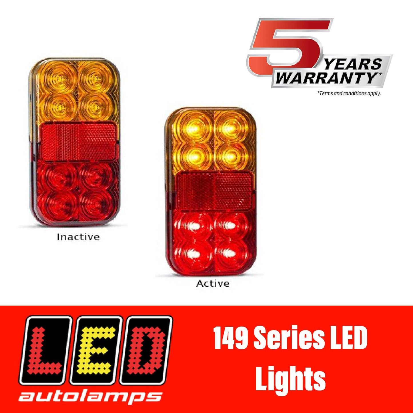 LED AUTOLAMPS 149 SERIES Marine LED Lights
