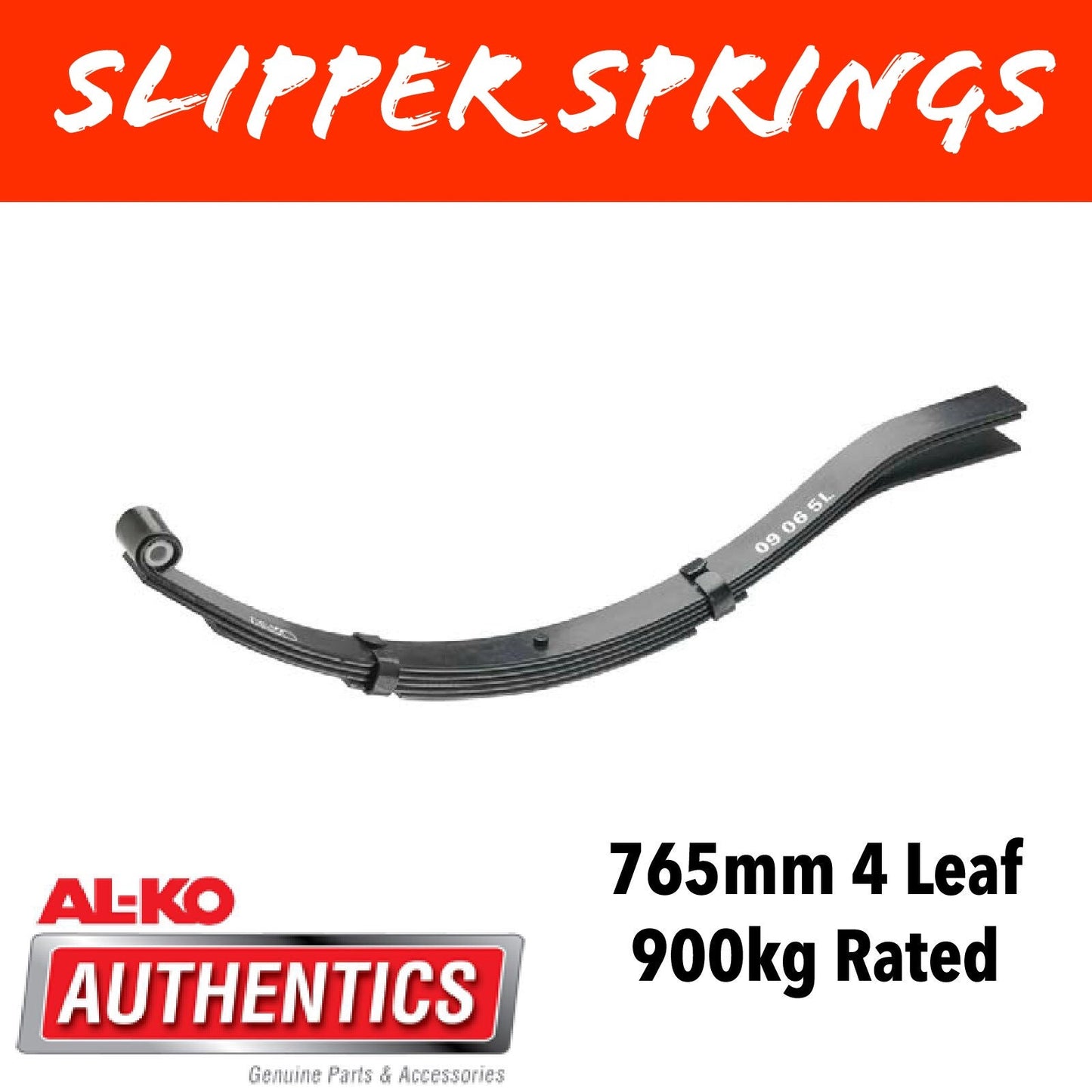 AL-KO 4 LEAF 765MM Leaf Spring Black