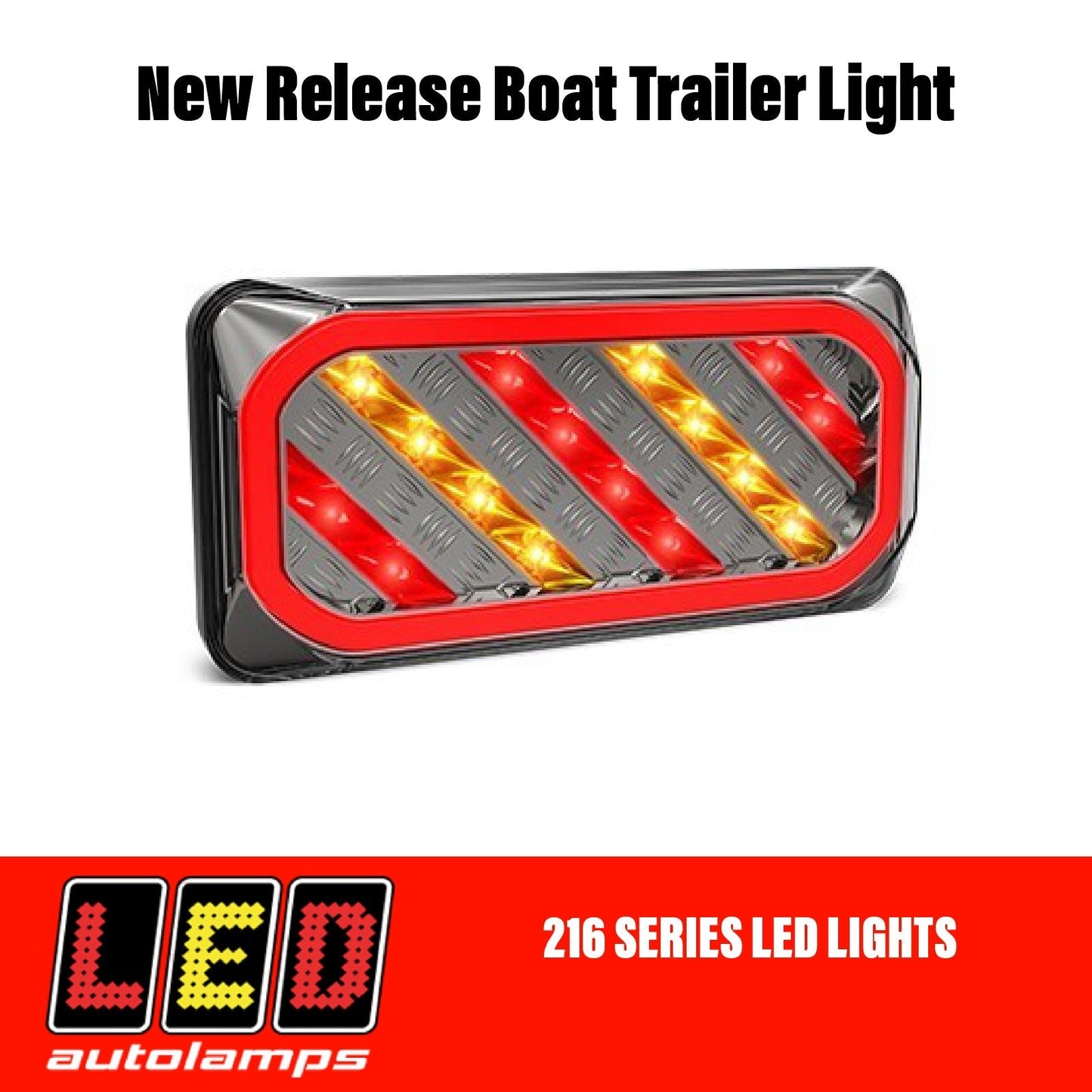 LED AUTOLAMPS 216 Series Boat Trailer Lights