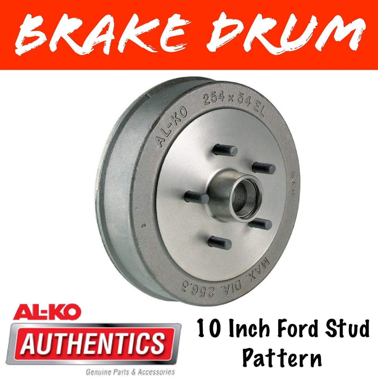 AL-KO 10 Inch Ford Brake Drum