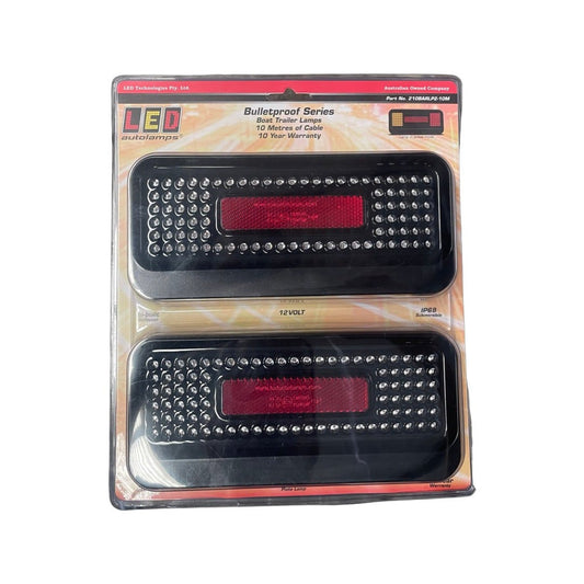 LED AUTOLAMPS 210 Series Boat Trailer LED Lights with 10 Metre Cables
