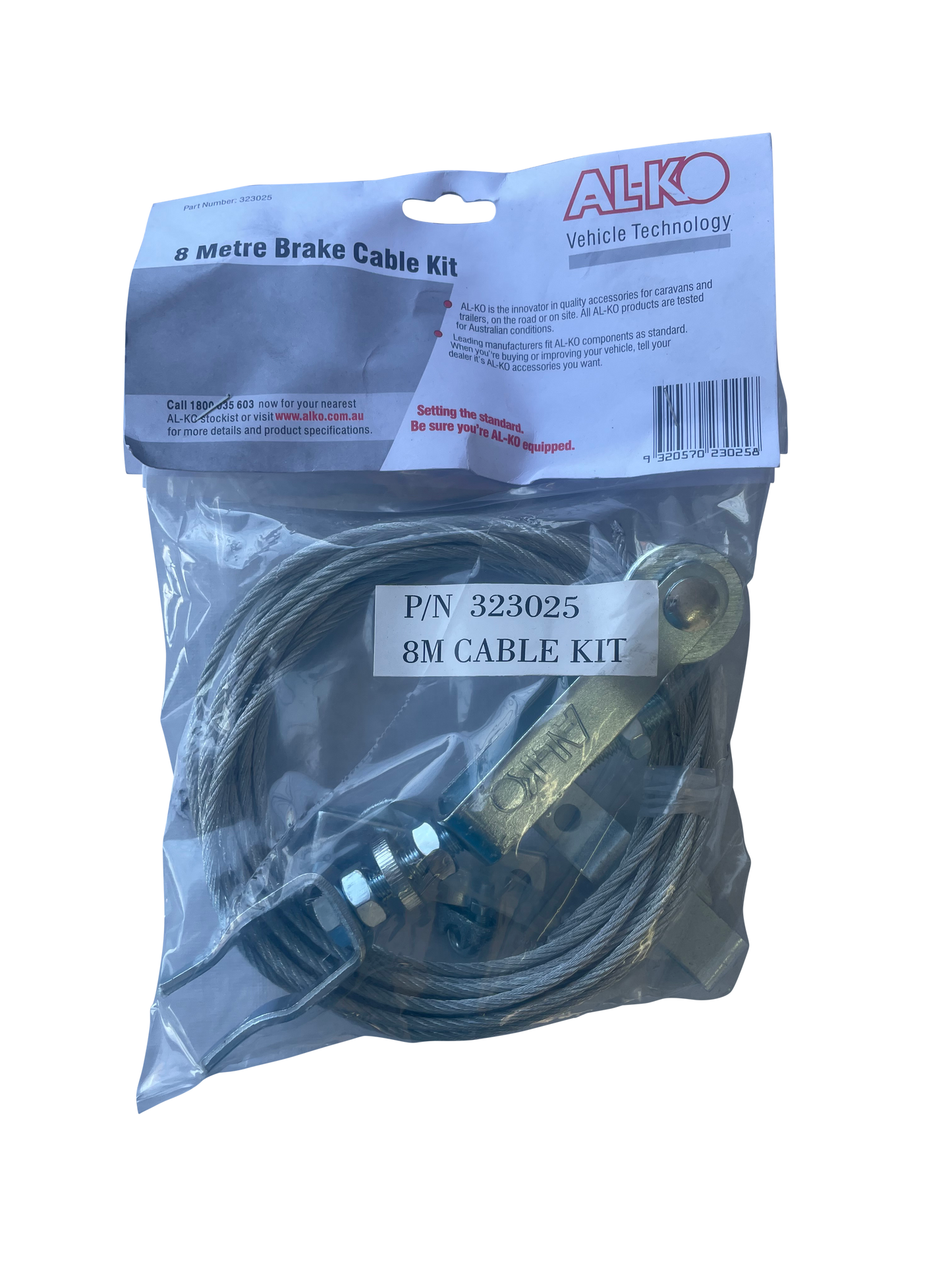 AL-KO 8M Brake Cable Kit