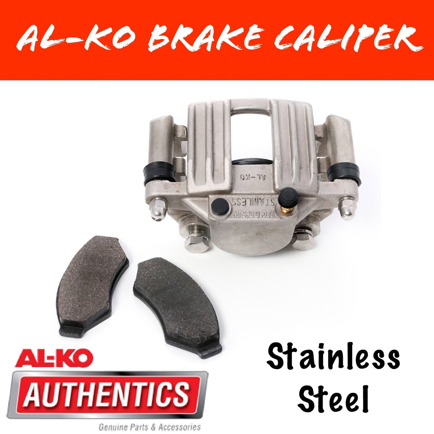 AL-KO STAINLESS STEEL Hydraulic Brake Calipers NEW S/S PISTON