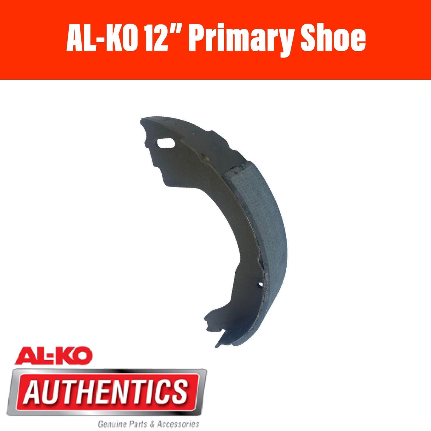AL-KO 12 Inch Brake Shoe Primary Short Lining