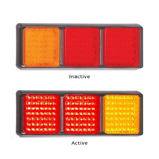LED Autolamps 100 Series Stop/Tail and Indicator LED Light 5 Year Warranty